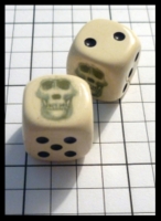 Dice : Dice - My Designs - Homo Erectus Skull - Aug 2013